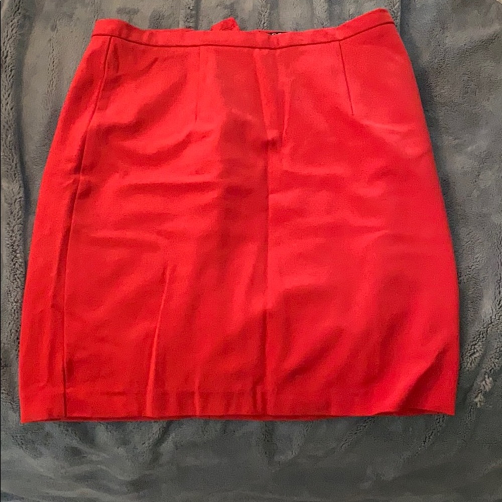 Red skirt size 6